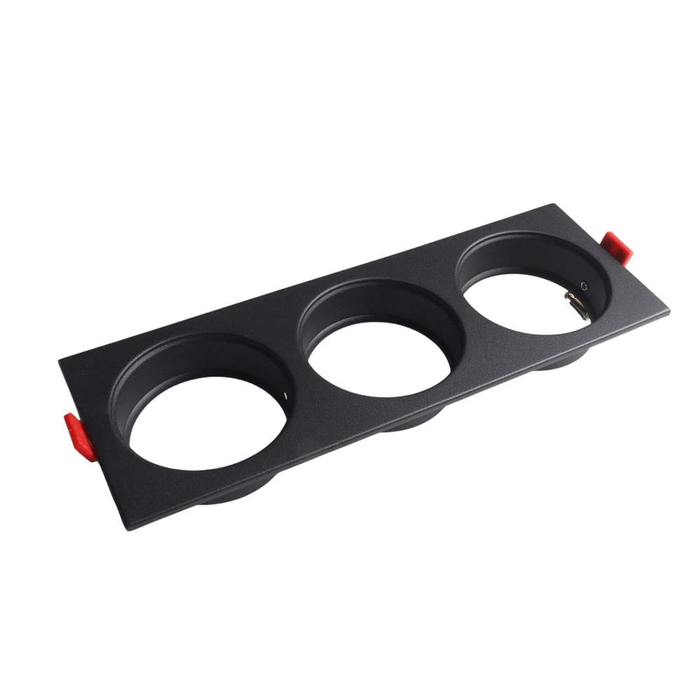 12 -------14 (19) تركيب انارة ثلاثي جديد متفرق اسود HOROZ 015 043 0003 BL FITTING CASE - الصورة 1