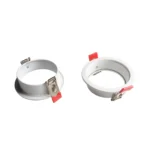 ⁦تركيب انارة جديد مفرد دائري متفرق ابيض HOROZ 015 042 0001  WH  FITTING CASE⁩ - الصورة ⁦3⁩