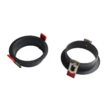 ⁦تركيب انارة مفرد دائري جديد متفرق اسود HOROZ 015 042 0001  BL FITTING CASE⁩ - الصورة ⁦3⁩