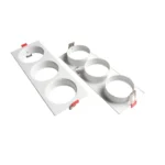 تركيب انارة ثلاثي جديد متفرق ابيض HOROZ 015 043 0003 WH FITTING CASE - الصورة 2