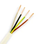 فلكس امتار   FLEX   4*6mm شعري ابيض مدة بكرات