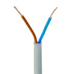 فلكس امتار   FLEX   2*2.5mm شعري ابيض مدة بكرات