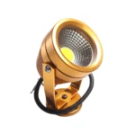 موجة متحرك شمسي اطار ذهبي MANTA COB 8804-3W اطار ذهبي