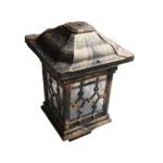 ⁦فانوس دنكة ذهبي بلاستك جديد رقم 3⁩ - الصورة ⁦2⁩