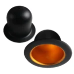 تعليق مفرد قبعة اسود كبير   250CM