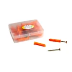 برغي وجوي 8 ملم  علبة شفاف