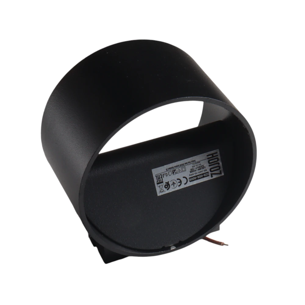 12 ------ 7 (4) براكيت HOROZ 029 006 0008 SISAM 8W BLACK IP - الصورة 1