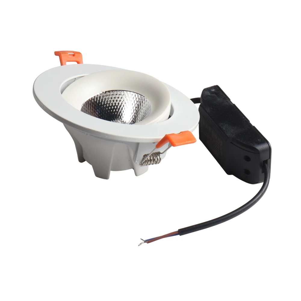 12 ------- 8 (8) سبوت لايت ابيض HALL.ST 7W-TH 6500K COB عرض خاص 2026 - الصورة 1