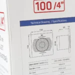 ⁦مفرغة HOROZ  500 000 100   4 INCH 12WATT 100M3/H ضمان سنة WHITE⁩ - الصورة ⁦2⁩