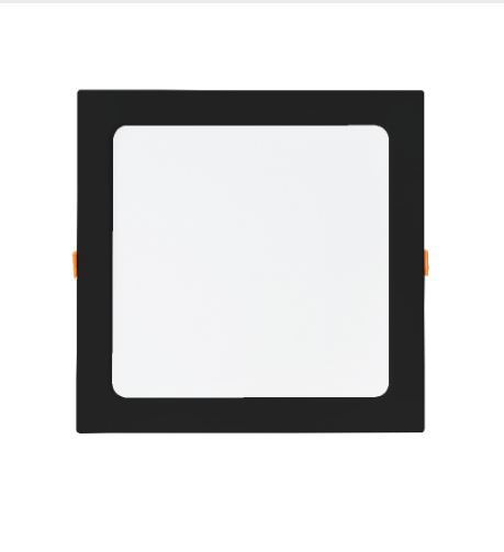 24B 2W بنل دفن الاطار مربع اسود HOROZ 016 088 0024 24W- 3CCT ضمان سنة - الصورة 1