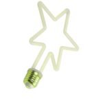 مصباح ديكور اطار نجم اخضر ML-B04 GREEN  E27 عرض خاص 2026