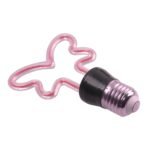 مصباح ديكور احمر فراشة  ML-A02 RED  E27 عرض خاص 2026