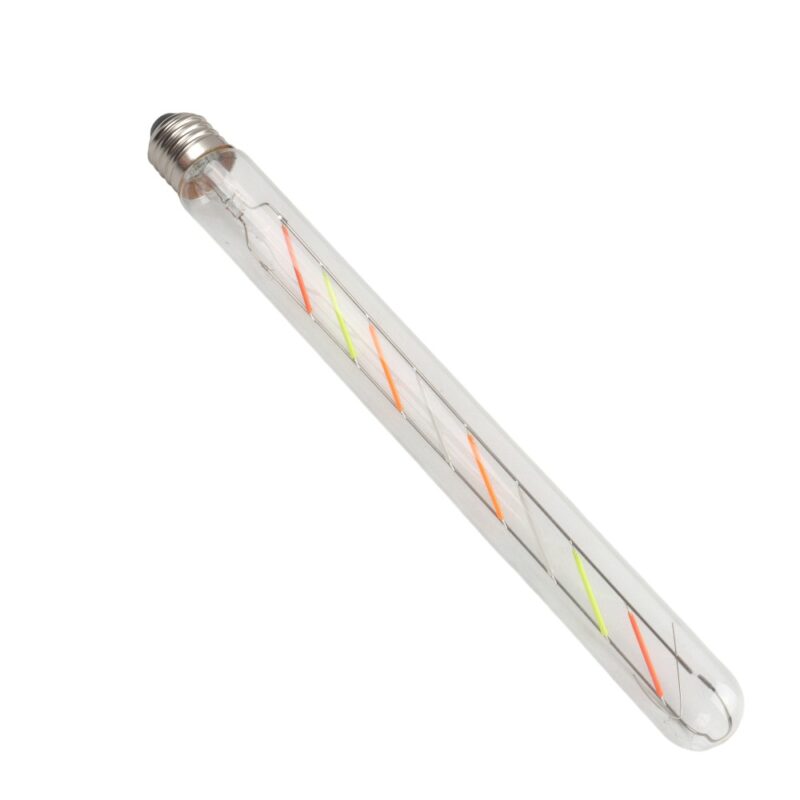 مصباح ديكور انبوبي ملون جديد T300-8WATT-COLOURFUL عرض خاص 2024