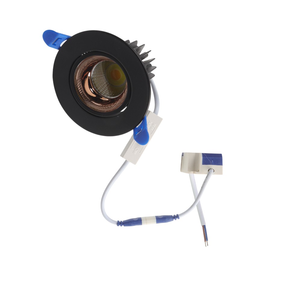 25 - 10-19 (2) سبوت لايت R.G. COB CCT 12CWG 12W WHITE +GUNGREY 12W - الصورة 1