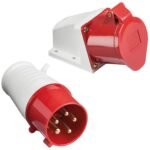 سوكت صناعي تركي ( ذكر + انثى ) TURKY 5×32A // كامل فقط