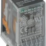 رلي بدون قاعدة ABB  14PIN  DC 12 volt