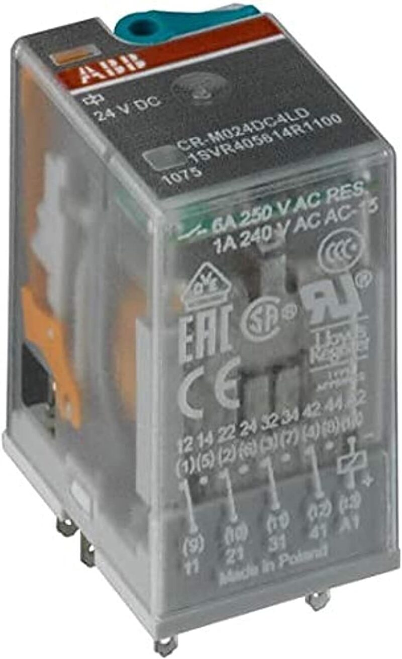 ⁦رلي بدون قاعدة ABB  14PIN  DC 12 volt⁩ - الصورة ⁦1⁩
