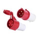 سوكت صناعي تركي ذكر hardi S .B. 4×32A