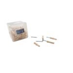 برغي مع جوي بني 56A-158 - EXPAND NAILS - 10mm-50PCS
