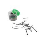 برغي اسود علبة شفاف A7  1 INCH