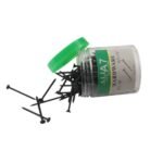 برغي اسود علبة شفاف A7  2  INCH