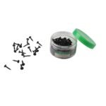 برغي اسود علبة شفاف A7   0.75  INCH