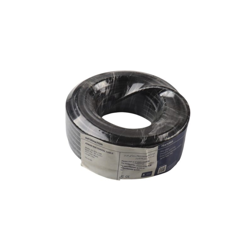 واير ستلايت اسوار 25 متر AS-RG59-25