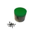 برغي اسود علبة شفاف A7  3  INCH