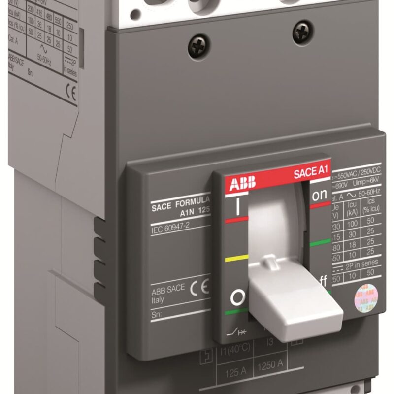 قاطع هوائي ثلاثي متغير ABB 125A