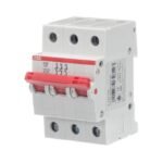 منجر ثلاثي سويج عزل ازوليتر ABB MCB E203 100A  3POLE 3*100 AMP