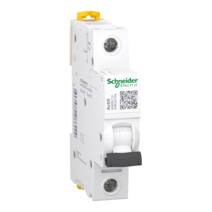 جوزة مفردة شنايدر A9K24104 ACTI9 IK60N 1P 4A schneider