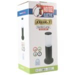 ⁦عامود اسود HOROZ 075 014 0003  60W BLACK⁩ - الصورة ⁦3⁩