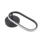 ⁦براكيت جداري HOROZ 029 012 0008 8W  BLACK 4200K⁩ - الصورة ⁦2⁩