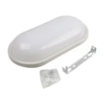 براكيت بيضوي اطار ابيض ضوء شمسي HOROZ 20W 071 010 0024 ضمان سنة