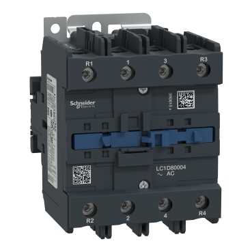 كونتكتر شنايدر LC1D80004M7 CONTACTOR 125A 37KW 4P O/C 220V AC schneider