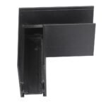 زاوية ظاهري سكة بدون شفة العلبة 2 قطعةHOROZ MAGNET 129 013 0001  BL 48VDC