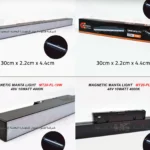 انارة معتم زاوية MAGNETIC MANTA LIGHT   MT20-FL-10W+10W   -48V 20WATT 4000K