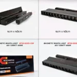 انارة 12 عدسة 22 سم متحركة (360 درجة) MAGNETIC MANTA LIGHT   MT20-GDZD-12W   -48V 12WATT 4000K