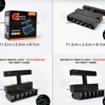 انارة 6 عدسة 11 سم  متحركة (360 درجة) MAGNETIC MANTA LIGHT   MT20-GDZD-6W   -48V 6WATT 4000K