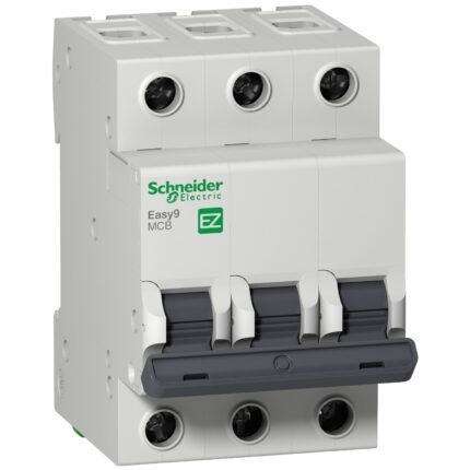 منجر ثلاثي شنايدر EZ9F56316 Easy9 MCB 3P 16A C 6000A 400V schneider