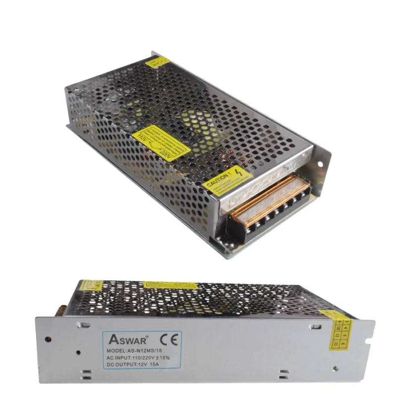 S.P.S. 12V – 15 A / ASWAR محولة
