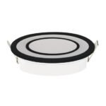 سبوت اطار اسود HOROZ 016 072 0012  12W-4200K CARTER -  BLACK   ضمان سنة