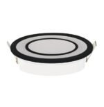 سبوت اطار اسود HOROZ 016 072 0012  12W-4200K CARTER -  BLACK   ضمان سنة