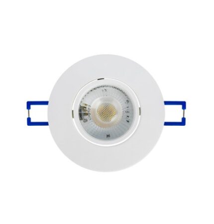 سبوت اطار ابيض HOROZ 016 053 1005 3CCT WH 5WATT  ضمان سنة