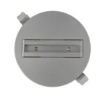 قاعدة دائري تراك  HOROZ 098 001 0001 RECESSED MONOPOINT TRACK ابيض
