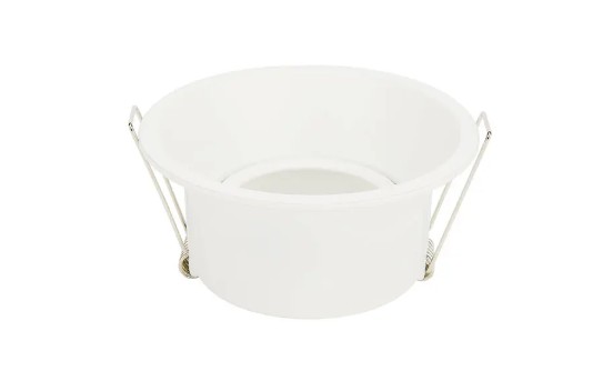 سبوت اطار ابيض بدون مصباح HOROZ 015 029 0001  WHITE MR16 RND