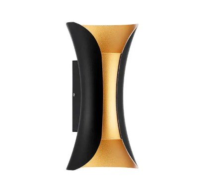 Screenshot 2025-10-14 110522 براكيت HOROZ 076 052 0010 BLACK & GOLDEN 3000K IP - الصورة 1