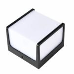 براكيت HOROZ 076 068 0008  CUBE  8W  BLACK  IP