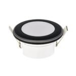 سبوت اطار اسود HOROZ 016 071 0005  5W-4200K PARKER -  BLACK   ضمان سنة