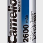 بطارية ليثيوم ICR - 18650 (3.7v) CAMELION BATTERY  // 2200 MAH